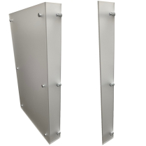 Acrylic Wall Panel Side Panel, wall eyewear displays, frame display, glasses display, eyewear holder