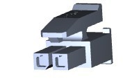 AMP-14450222 MATE-N-LOK - 3mm Centerline 2 position Connector