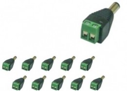 AZCO-AZCC301 Camera Power Connector - Male screw terminal (10/pkg)