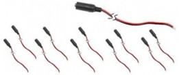AZCO-AZCC303 Camera Power Connector - female pigtail (10/pkg)