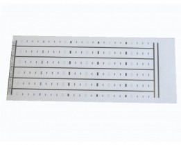 BIX-QP588406-001-WHITE BIX Designation Strip Label - White