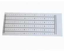 BIX-QP588406-001-WHITE BIX Designation Strip Label - White