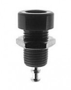 CON-1499103 Abbatron - Banana Jack w/stud 15A - Black (5/pkg)