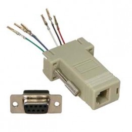 CON-JK842 Adapter - DB9 Female / RJ11 4conductor