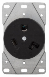 CWD-5795N 2P3W Receptacle 7-30R 30A 277V - Industrial Grade