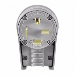CWD-8452AN 3P4W RA Plug 15-50P 50A 250V - Male Industrial Grade
