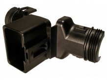 DEU-10112290205 DT04-2P 180&deg; Receptacle Back Shell