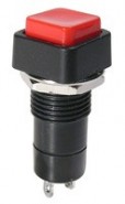 GCE-35421 Push-Button Switch - Off/MOn NO SPST 3A 250Vac