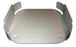 H06-BRACKET02 White Bracket for Apple Airport Express