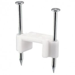 H08-CI1544P0-500-STAPLE Plastic Nailing Strap Loomex - 1/2"