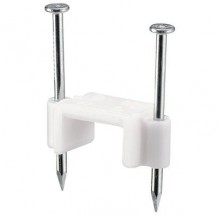 H08-CI1544P0-500-STAPLE Plastic Nailing Strap Loomex - 1/2"