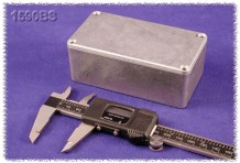 HAM-1590BS Diecast Aluminum Enclosure 4.40"x2.40"x1.50"