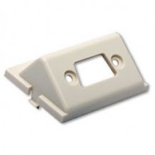 HUB-IMBDSA15W InfineStation - DB9/HD15 Angled (1.5u) - White