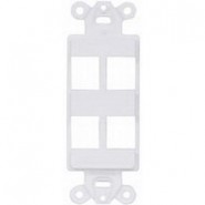 HUB-NS614W netSELECT - 4 Port D&eacute;cor Platform - White