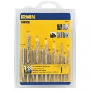 IRWIN-80187 13 Piece Tap & Drill Set