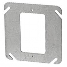 KORA-SMP20250 4'' Square Flat Cover Plate, One Device