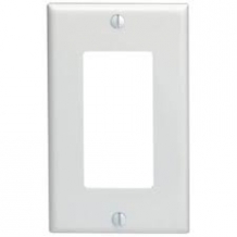 KORA-SWD45211 Single Gang Decora Wall Plate - White