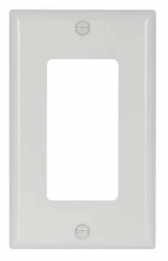 KORA-SWD45211XL Single Gang XL Decora Wall Plate - White