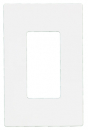 KORA-SWD45611 Screwless Single Gang Decora Wall Plate - White
