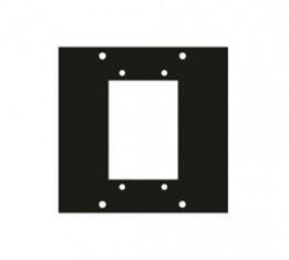 MID-1ELCO120 FK Custom Panel Insert - 120 Pin Connector Knockout