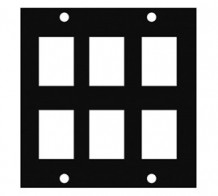 MID-KEY6 FK Custom Panel Insert - 6 Keystone