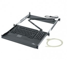 MID-RMKB 1U Rackmount Sliding Keyboard - inc Keyboard w/ touchpad