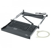 MID-RMKB 1U Rackmount Sliding Keyboard - inc Keyboard w/ touchpad