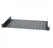 MID-UTR1 1U Vented Rack Shelf - 10"d