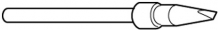MODE-LT375P .06" Spade Loner General Purp Solder Iron Tip