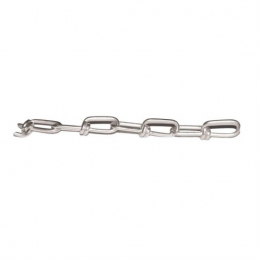 NES-LC3100 #3 Jack Chain - Steel Zinc Plated (100'/pkg)