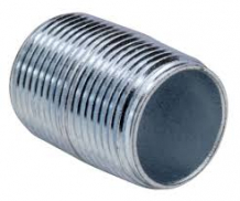 NES-NP07000 3/4" NPT x Close Rigid Conduit Nipple - Zinc Plated