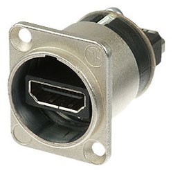 NEU-NAHDMIW Neutrik - HDMI 1.3 feedthrough adapter, D-shape housing