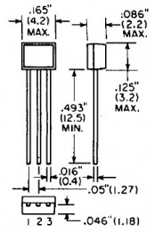 NTE-2359 Digital w/2 Built&ndash;In 47k Bias Resistors (NPN)