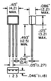 NTE-2369 Digital w/2 Built&ndash;In 4.7k Bias Resistors (NPN)