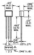 NTE-2369 Digital w/2 Built&ndash;In 4.7k Bias Resistors (NPN)