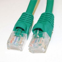 PAT-C5EGN000-002-GREEN Patch Cord moulded Cat5E - green - 2&rsquo;