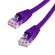 PAT-C5EPU000-010-PURPLE Patch Cord moulded Cat5E - purple - 10&rsquo;