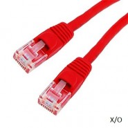 PAT-C5ERD000-003-RED Patch Cord moulded Cat5E - red - 3&rsquo;