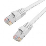 PAT-C5EWH000-005-WHITE Patch Cord moulded Cat5E - white - 5&rsquo;