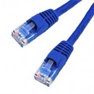 PAT-C6ASBL00-007-BLUE Patch Cord moulded Cat6a STP - blue - 7&rsquo;