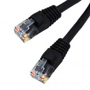 PAT-C6BK0000-015-BLACK Patch Cord moulded Cat6 - black -15&rsquo;
