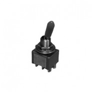 PHIL-3010020 Mini Toggle Switch On/Off/MOn - DPDT 5A 125Vac