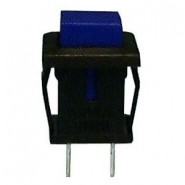 PHIL-3010068 Push Button Switch - Blue - SPST Off/MOn 3A 125Vac