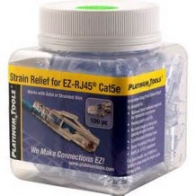 PLA-202035J EZ-RJ45 CAT5e Strain Relief (100/Jar)