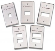 SIE-MXFPS02SS MAX Face plate - 2 port - Stainless Steel