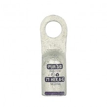 TEC-762351 3/0awg Heavy Duty Lugs 1/2" - (Purple)