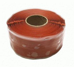 TEC-WAY20893 1" x 20' Self Fusing Silicone Rubber Tape Orange 500&deg;F