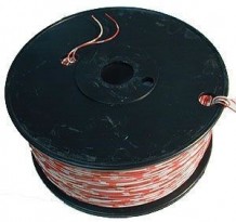 TEL-2400110X-305-O/W 1 pair 24ga solid cross connect  orange /white (x305)