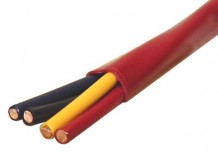 TRL-14004RED-152-TRAILER 14ga / 4cond Nor-Flex Trailer cable,-65&deg;c RED (x152m)