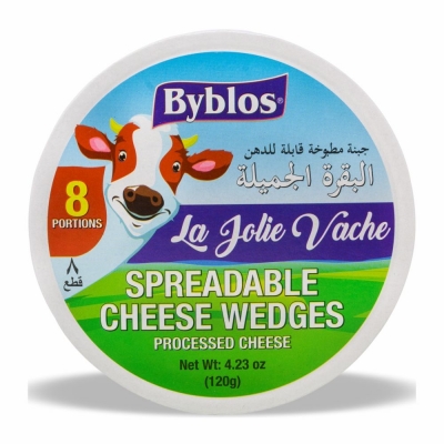 10-285-2 BYBLOS LA JOLIE VACHE CHEESE "blue"36/4.23 OZ